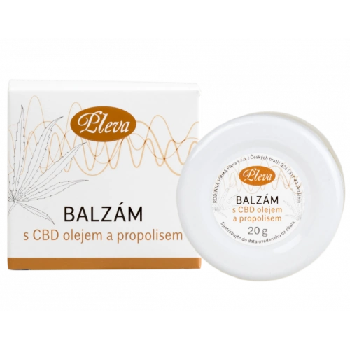 Balzám s CBD olejem a propolisem