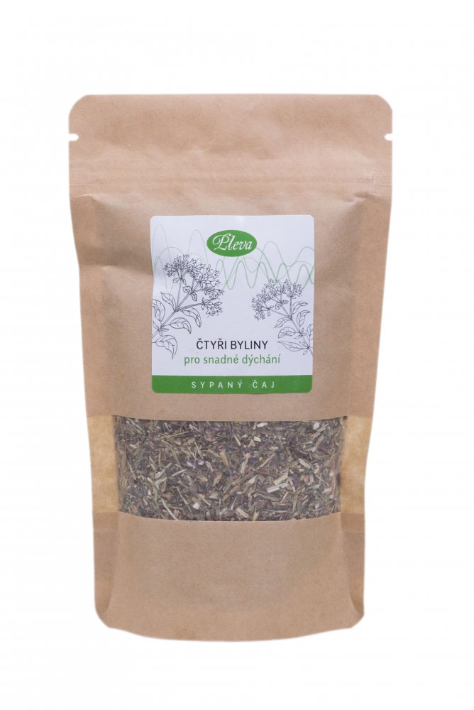 Pleva - Čtyři byliny pro snadné dýchání - sypaný čaj, 50 g