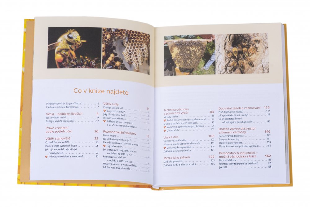 Kniha Včelaření vstřícné ke včelám, Günter Friedman