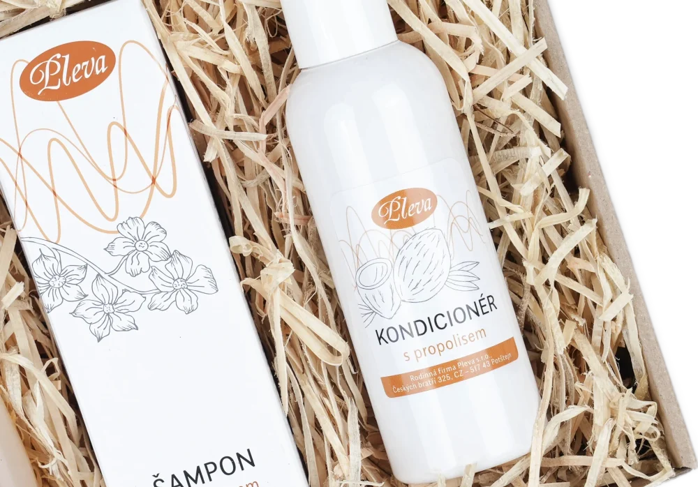 Dárková sada Vlásky jedné krásky, Pleva