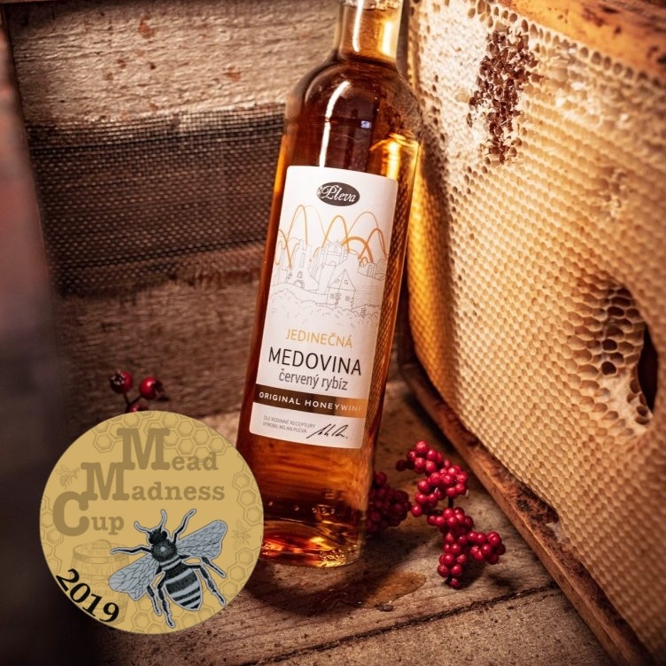 Honigwein mit roten Johannisbeeren 0,5l - limitierte Serie