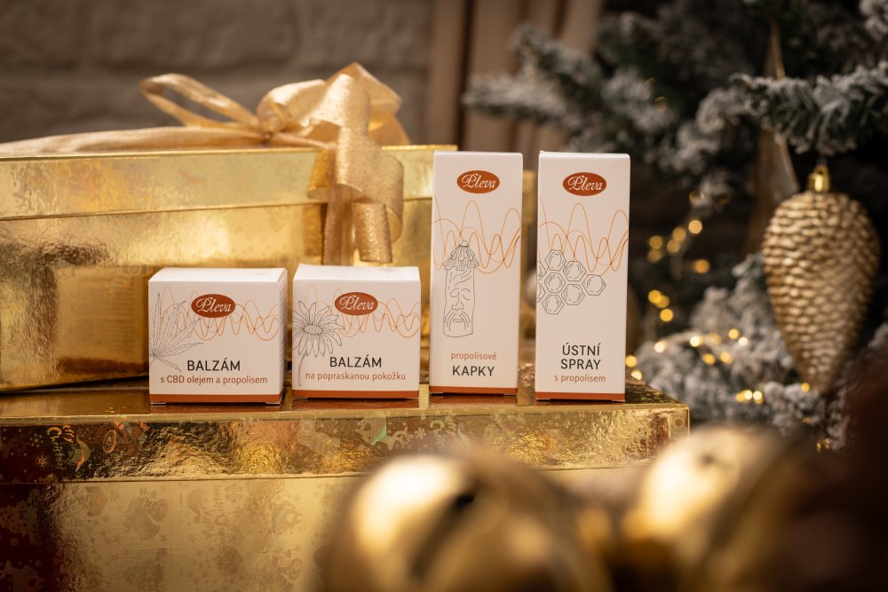 Dárkové sady, včelí med, medovina, kosmetika se včelími produkty, Pleva