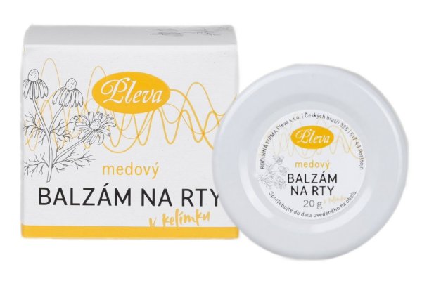 Medový balzám na rty v kelímku