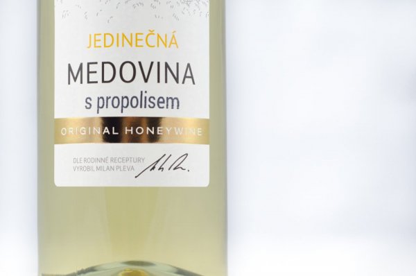 Honigwein aus Potštejn mit Propolis 0,5 l - limitierte Serie