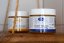 Exfoliating body scrub with honey and salt - lemongrass