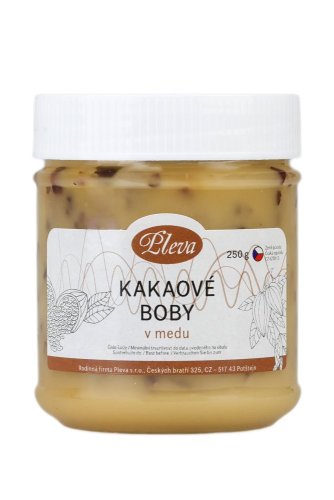 Kakaové boby v medu
