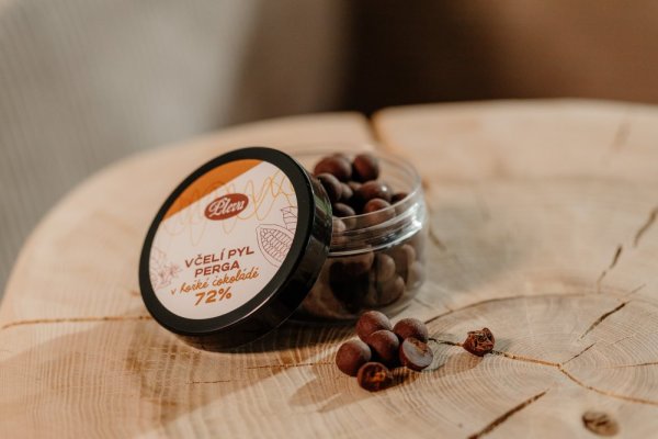 Perga Bee Pollen in 72% Dark Chocolate