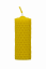 Svíčka ze včelího vosku Pleva, šíře 30mm výška 67mm