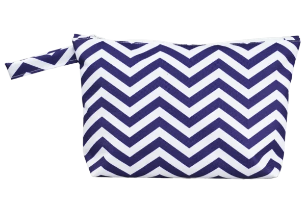 Cosmetic Bag, various patterns - Pattern: Dark bee design