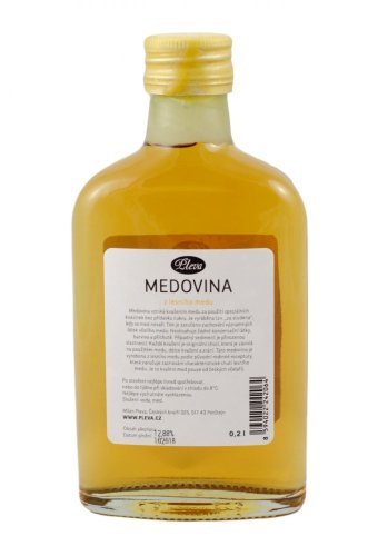 Medovina z lesního medu 0,2l, placatice