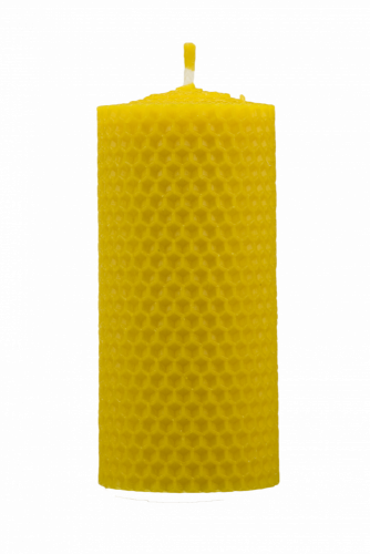 Candles from beeswax, width 50mm - Height of candle: 100 mm