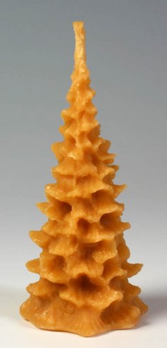 Beeswax candle, Hand Poured - Big Tree