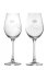 Mead glasses from Pleva - Honigweinglas: 1 pc with wavy lines + 1 pc with a castle