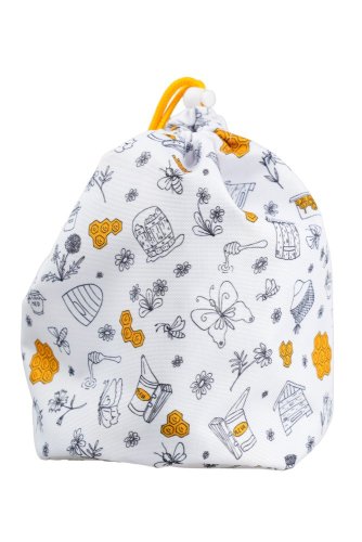 Fabric Cosmetic Organizer Bag, various patterns - Pattern: Peonies