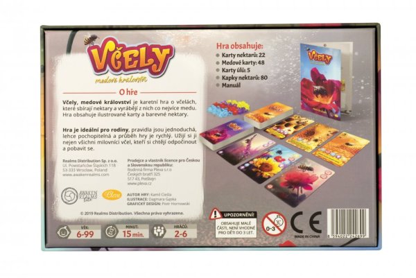 Včely: Medové království - karetní hra