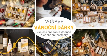 Voňavé vánoční dárky přímo z úlu