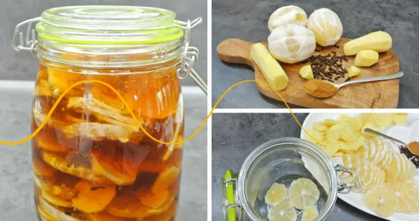 A miracle syrup of ginger, honey, cloves and lemon