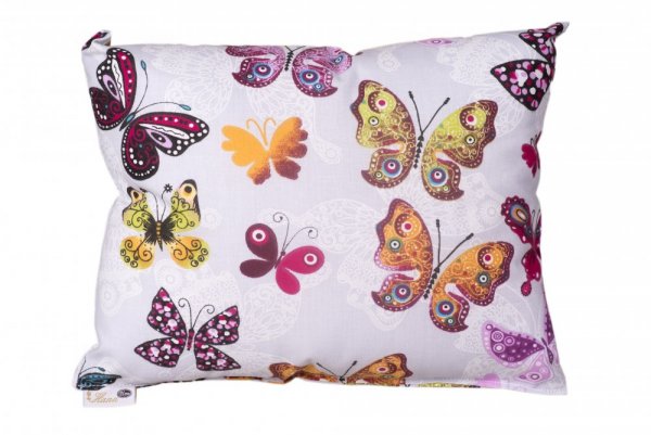 Herb pillow for a good sleep, big - Herb pillow for a good sleep - pattern: L51 Red with white flower