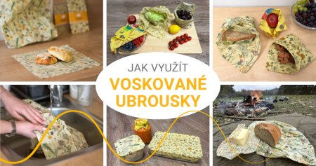 Voskované ubrousky: Jak a kde všude je můžete využít?