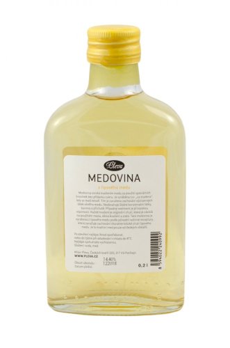 Medovina z lipového medu 0,2l, placatice