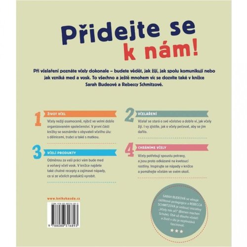 Dětská kniha Včelaření pro děti