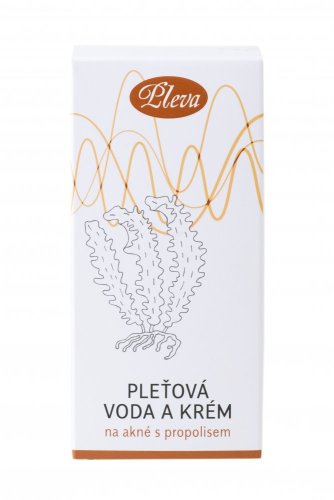 Pleťový krém a voda na akné
