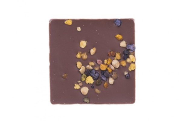 Milchschokolade mit Pollen 53% - Gewicht: 4 g