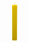 Svíčka ze včelího vosku Pleva, šíře 30 mm výška 200 mm