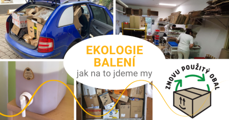 Proč vám může přijít objednávka v použité krabici?