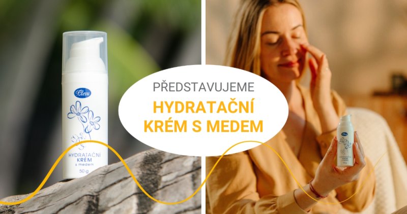 Pleva představuje: Hydratační krém s medem
