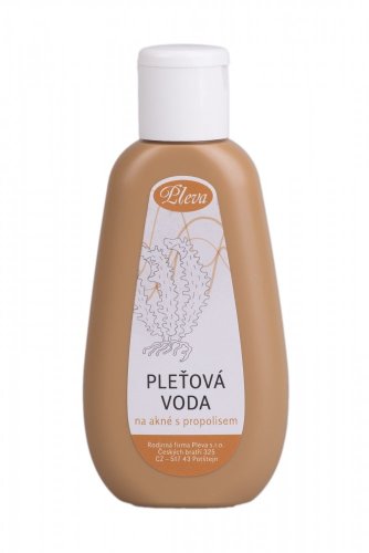 Lotion with propolis for skin with acne
