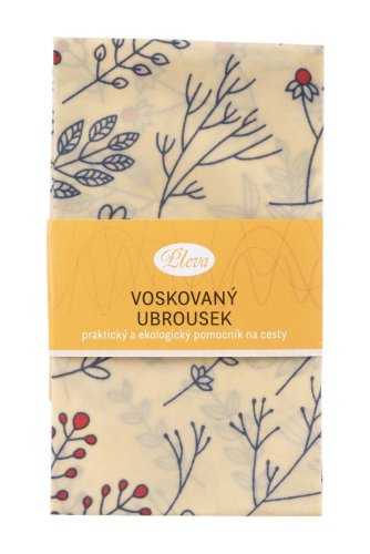 Beeswax-wraps 38x38, various patterns - colour: herb meadow