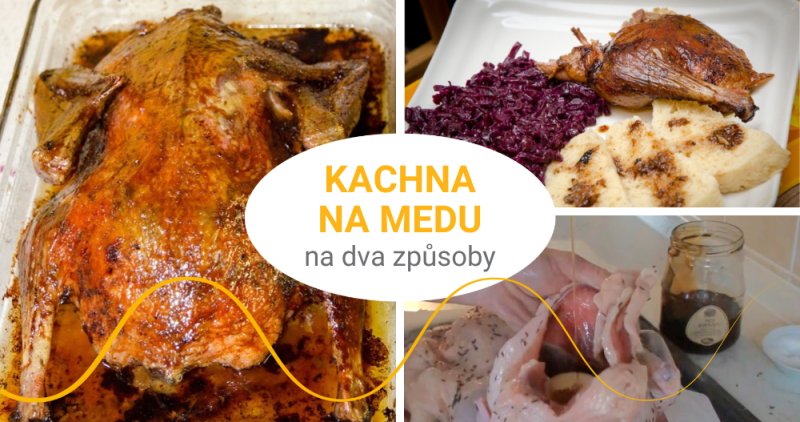 Kachna na medu na dva způsoby