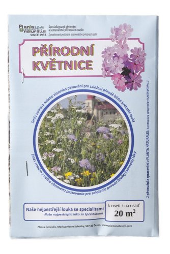 Osivo Česká přírodní květnice - luční trvalky - Hmotnost: 40 g