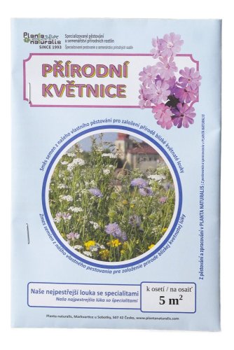 Osivo Česká přírodní květnice - luční trvalky - Hmotnost: 40 g