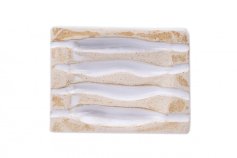 Ceramic soap dish rectangle