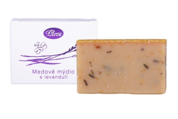 Natural soap with lavender
