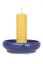 Ceramic candle holder - dark blue bowl