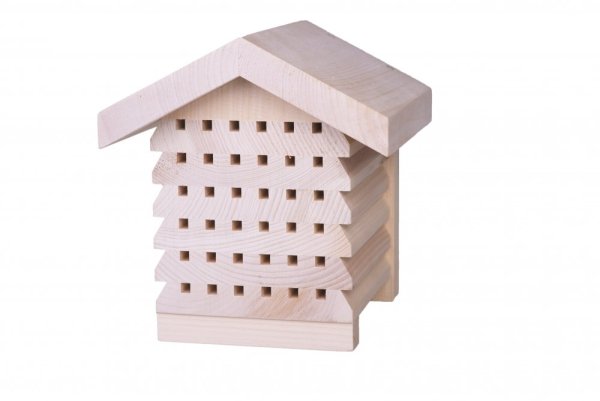 Insect hotel for wild bees
