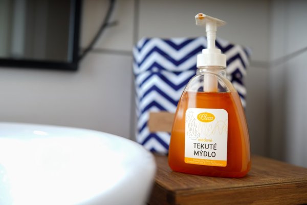 Flüssigseife mit Honig