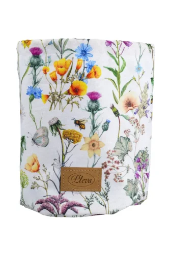 Fabric Cosmetic Organizer Bag, various patterns - Pattern: Dark bee design