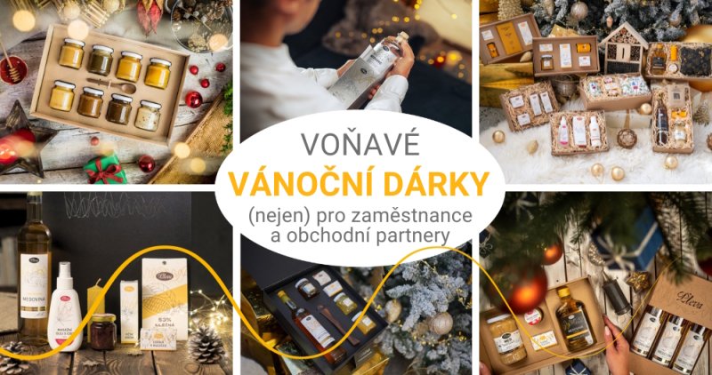 Voňavé vánoční dárky přímo z úlu