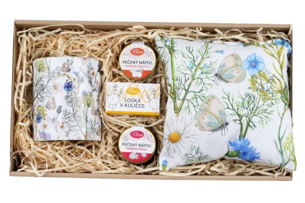 Wiesenträumerei - Kisschen- und Tassenmotiv: Bunte Wiese