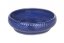 Ceramic candle holder - dark blue bowl