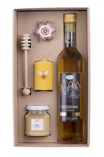 Honey package for joy - color of the inner insert: Brown