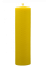 Svíčka ze včelího vosku Pleva, šíře 60mm, balení po 4ks, různé výšky - Výška svíčky: 100 mm