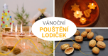 Vánoční zvyk - pouštění plovoucích svíček (lodiček)