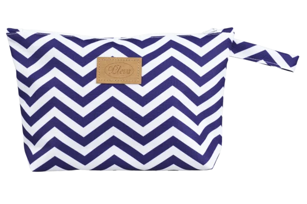 Cosmetic Bag, various patterns - Pattern: Dark bee design