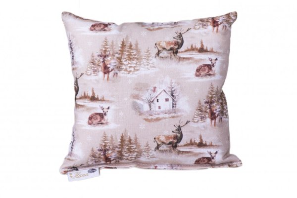 Winter herb pillow - Size: 23 x 29 cm