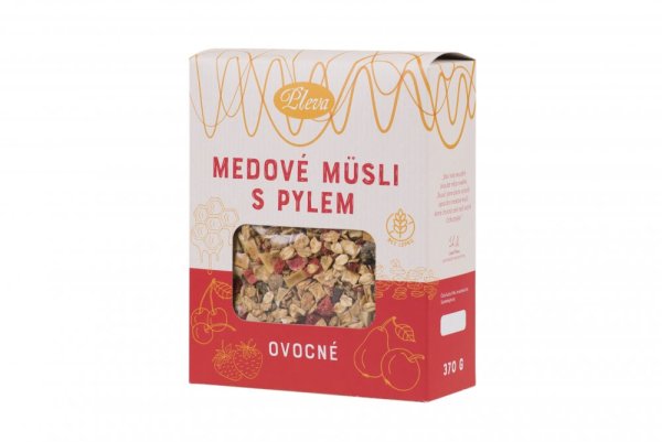 Medové müsli s pylem – ovocné